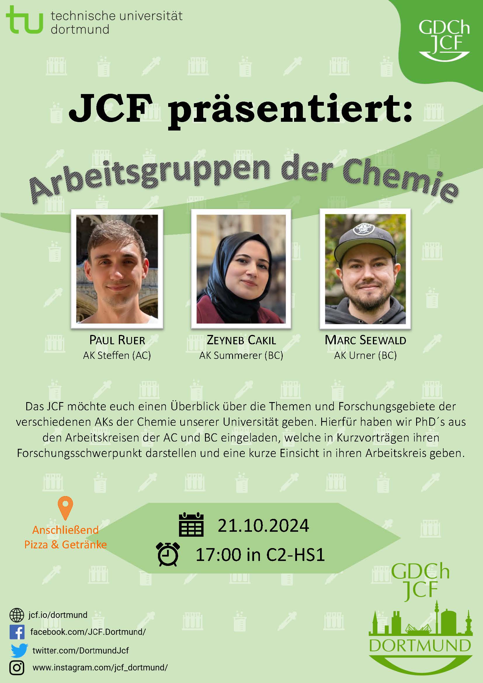 JCF Plakat Arbeitsgruppen der Chemie 4